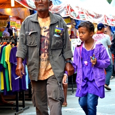Old man and Young Girl by Syahrul Sandjaya